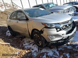 2020 Chevrolet Equinox LS with VIN 3GNAXSEV3LS618627, listed as a IAAI auction lot 41617346 with 93,624 mi miles. Bid and sale history available at carsss.com. Image 1.
