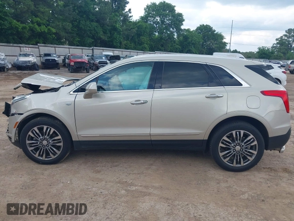 2017 Cadillac XT5 Premium Luxury FWD with VIN 1GYKNCRSXHZ193338, listed as a IAAI auction lot 42134235 with Not provided miles and . Bid and sale history available at DreamBid. Image 15.