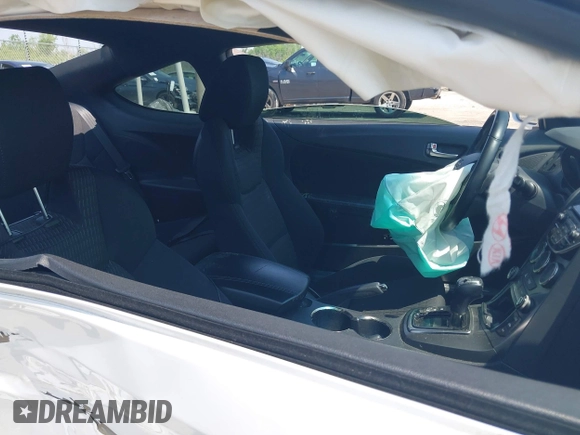 2016 Hyundai Genesis Coupe 3.8L Base with VIN KMHHT6KJ9GU131607, listed as a IAAI auction lot 42441645 with 42,848 mi miles and . Bid and sale history available at DreamBid. Image 5.