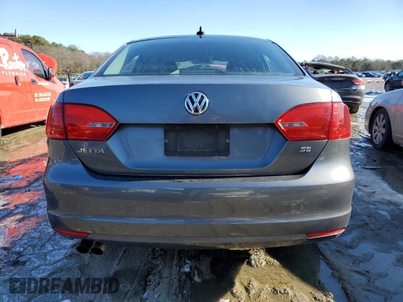 2014 Volkswagen Jetta Sedan SE with VIN 3VWD17AJ7EM256152, listed as a Copart auction lot 88283775 with 105,702 mi miles and Clean Title. Bid and sale history available at carsss.com. Image 6.