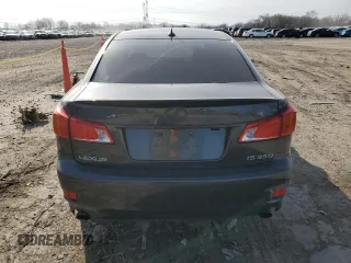 2010 Lexus IS 350 with VIN JTHBE5C23A5024803, listed as a Copart auction lot 44814125 with Not Provided miles and Salvage Title. Bid and sale history available at DreamBid. Image 6.