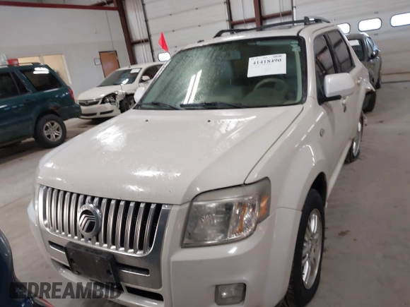 2009 Mercury Mariner Premier with VIN 4M2CU97729KJ00086, listed as a IAAI auction lot 41418490 with 167,486 mi miles. Bid and sale history available at carsss.com. Image 12.