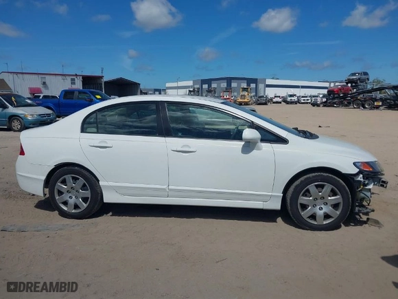 2010 Honda Civic Sdn LX with VIN 2HGFA1F5XAH551745, listed as a IAAI auction lot 41840242 with 19,231 mi miles. Bid and sale history available at carsss.com. Image 14.