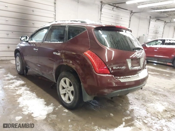 2006 Nissan Murano SL with VIN JN8AZ08W96W522400, listed as a IAAI auction lot 41510017 with 123,933 mi miles. Bid and sale history available at carsss.com. Image 3.