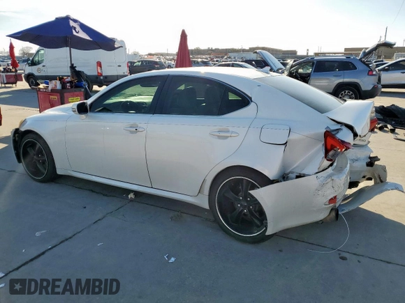 2010 Lexus IS 250 with VIN JTHBF5C25A5126925, listed as a Copart auction lot 47232905 with Not Provided miles and Salvage Title. Bid and sale history available at carsss.com. Image 2.