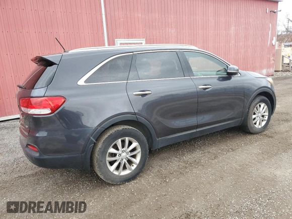 2016 Kia Sorento LX with VIN 5XYPG4A34GG161983, listed as a Copart auction lot 52416315 with 34,366 mi miles and Clean Title. Bid and sale history available at carsss.com. Image 3.