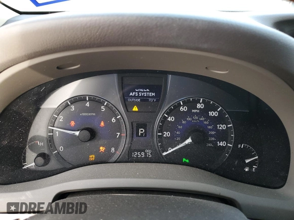 2010 Lexus RX 350 with VIN JTJZK1BA7A2407202, listed as a Copart auction lot 48736085 with 125,915 mi miles and Salvage Title. Bid and sale history available at carsss.com. Image 9.