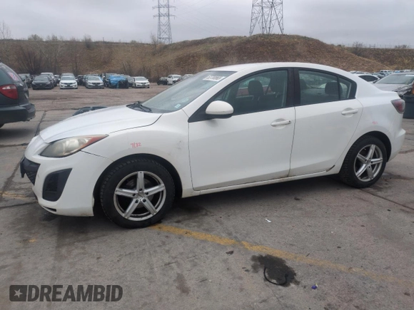 2011 Mazda Mazda3 i Sport with VIN JM1BL1UG4B1356610, listed as a Copart auction lot 52738565 with 134,950 mi miles and Salvage Title. Bid and sale history available at carsss.com. Image 1.