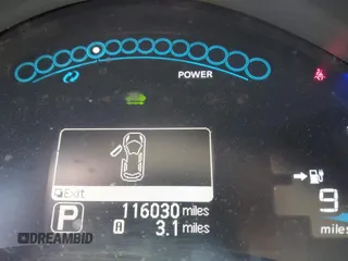 2011 Nissan LEAF SL-e z VIN JN1AZ0CP4BT004463, wystawiony jako IAAI lot #42140158 z przebiegiem 116 030 mil mil oraz . Historia ofert i sprzedaży dostępna na DreamBid. Obrazek 7.