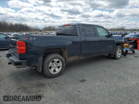 2018 Chevrolet Silverado 1500 LT with VIN 1GCUKREC4JF150646, listed as a Copart auction lot 52700405 with Not Provided miles and Salvage Title. Bid and sale history available at DreamBid. Image 3.