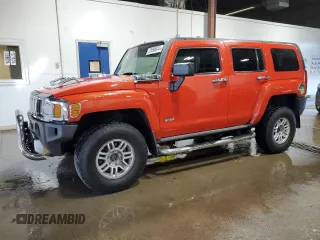 2008 Hummer H3 SUV with VIN 5GTEN13E488114190, listed as a Copart auction lot 73698974 with 158,239 mi miles and Clean Title. Bid and sale history available at carsss.com. Image 1.