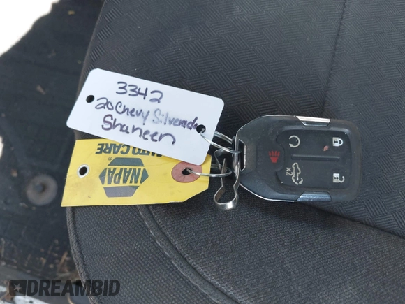 2020 Chevrolet Silverado 1500 LT z VIN 1GCUYDED0LZ330282, wystawiony jako IAAI lot #42091221 z przebiegiem 40 320 mil mil oraz . Historia ofert i sprzedaży dostępna na DreamBid. Obrazek 11.