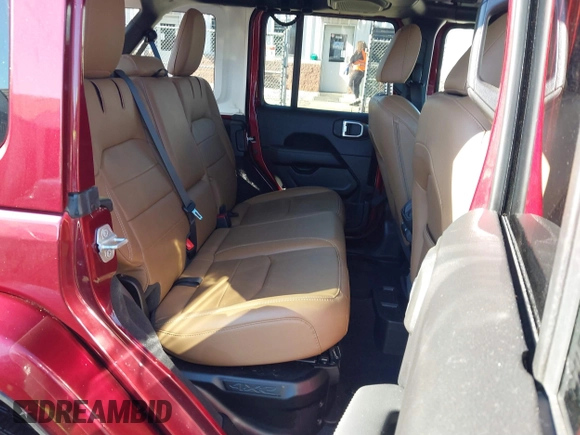 2021 Jeep Wrangler Unlimited Sahara with VIN 1C4JJXP60MW688749, listed as a IAAI auction lot 41341634 with 45,772 mi miles and . Bid and sale history available at DreamBid. Image 8.