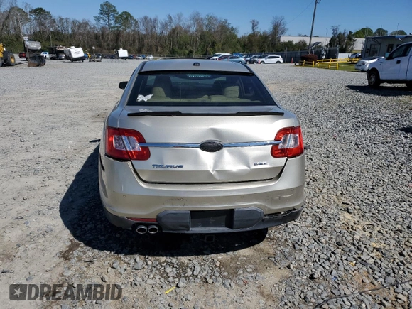 2011 Ford Taurus SEL with VIN 1FAHP2EW6BG143655, listed as a Copart auction lot 50047965 with 212,835 mi miles and Salvage Title. Bid and sale history available at carsss.com. Image 6.