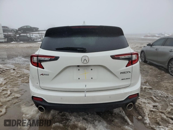 2021 Acura RDX w/A-Spec Package with VIN 5J8TC2H60ML801879, listed as a Copart auction lot 84137454 with 0 mi miles and Clean Title. Bid and sale history available at carsss.com. Image 6.
