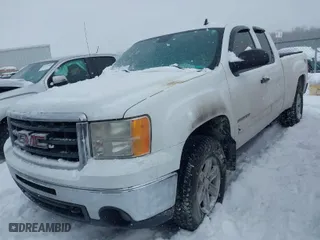 2011 GMC Sierra 1500 SLE with VIN 1GTR2VE33BZ443629, listed as a IAAI auction lot 41616892 with 1 mi miles. Bid and sale history available at carsss.com. Image 2.