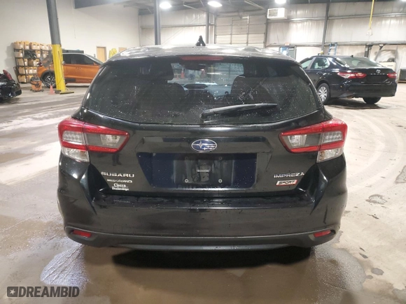2022 Subaru Impreza Sport with VIN 4S3GTAM69N3721658, listed as a Copart auction lot 87012334 with 129,620 mi miles and Salvage Title. Bid and sale history available at carsss.com. Image 6.