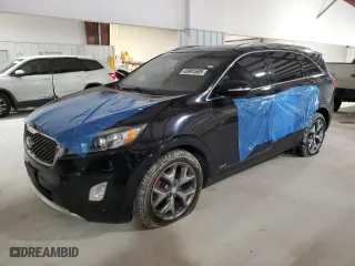2017 Kia Sorento SX V6 with VIN 5XYPKDA53HG323524, listed as a Copart auction lot 45991585 with 168,289 mi miles and Salvage Title. Bid and sale history available at carsss.com. Image 1.
