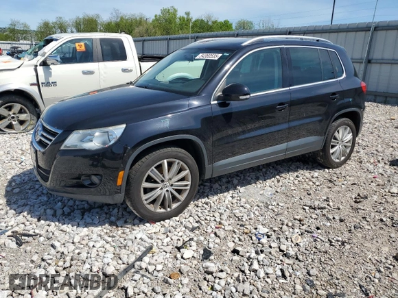 2011 Volkswagen Tiguan SEL w/Premium Navi with VIN WVGAV7AX6BW511380, listed as a Copart auction lot 54360535 with 113,808 mi miles and Salvage title. Bid and sale history available at DreamBid. Image 1.
