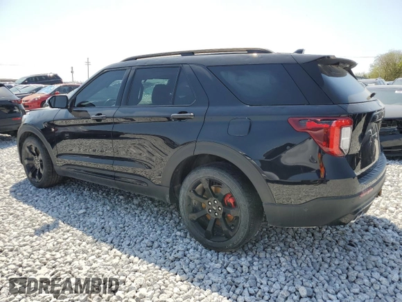2021 Ford Explorer ST z VIN 1FM5K8GC4MGB49910, wystawiony jako Copart lot #51672025 z przebiegiem 78 321 mil mil oraz Szkoda całkowita • Salvage title. Historia ofert i sprzedaży dostępna na DreamBid. Obrazek 2.