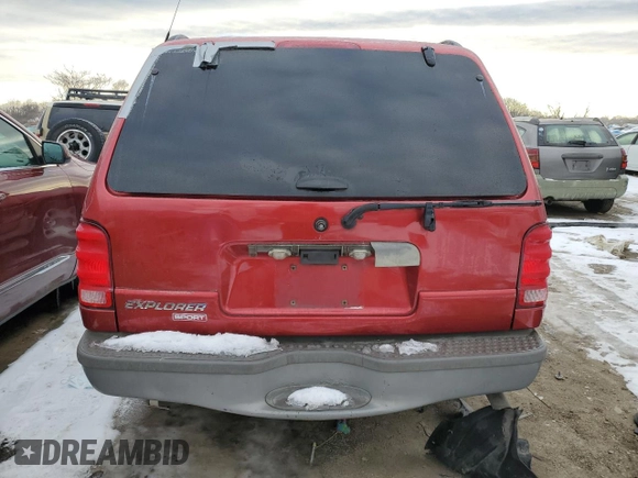 2002 Ford Explorer Sport Value with VIN 1FMYU60E02UC29341, listed as a Copart auction lot 88147345 with 164,167 mi miles and Salvage title. Bid and sale history available at DreamBid. Image 6.