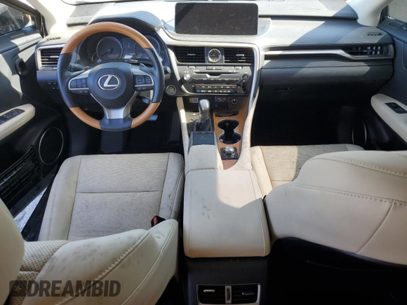 2021 Lexus RX 350 with VIN 2T2HZMDAXMC285929, listed as a Copart auction lot 58866925 with 19,464 mi miles and Salvage title. Bid and sale history available at DreamBid. Image 8.