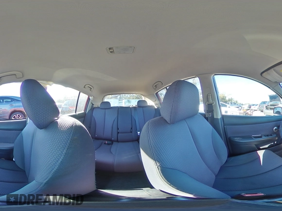 2008 Nissan Versa 1.8 S with VIN 3N1BC13E18L368430, listed as a Copart auction lot 55158295 with 142,363 mi miles and Salvage Title. Bid and sale history available at carsss.com. Image 13.