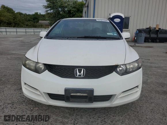 2009 Honda Civic Cpe LX with VIN 2HGFG12649H516658, listed as a Copart auction lot 72161734 with 163,953 mi miles and Salvage Title. Bid and sale history available at carsss.com. Image 5.