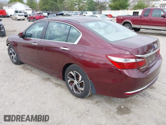 2016 Honda Accord LX with VIN 1HGCR2F37GA144067, listed as a IAAI auction lot 41902711 with 181,389 mi miles and . Bid and sale history available at DreamBid. Image 3.