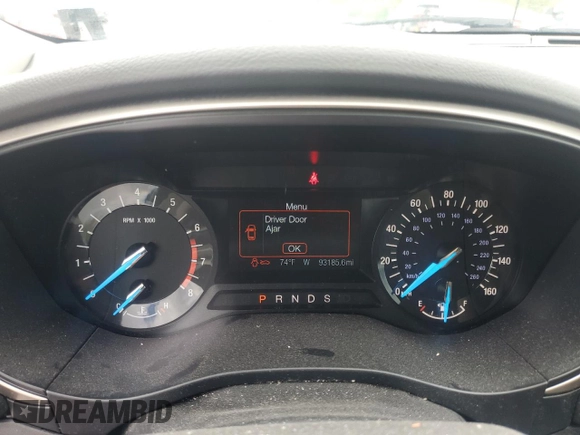 2015 Ford Fusion SE with VIN 1FA6P0HD6F5118259, listed as a Copart auction lot 56365005 with 93,185 mi miles and Clean Title. Bid and sale history available at DreamBid. Image 9.