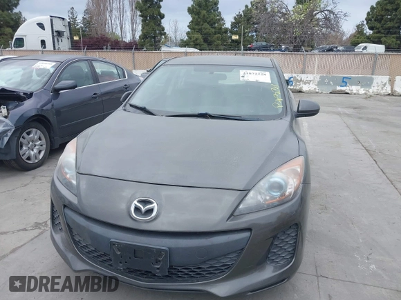 2012 Mazda Mazda3 i Touring with VIN JM1BL1L82C1696088, listed as a IAAI auction lot 41872228 with 111,629 mi miles. Bid and sale history available at carsss.com. Image 6.