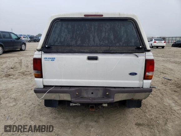 1996 Ford Ranger XLT with VIN 1FTCR15X7TPA63056, listed as a Copart auction lot 86500854 with 239,185 mi miles and Salvage Title. Bid and sale history available at DreamBid. Image 6.