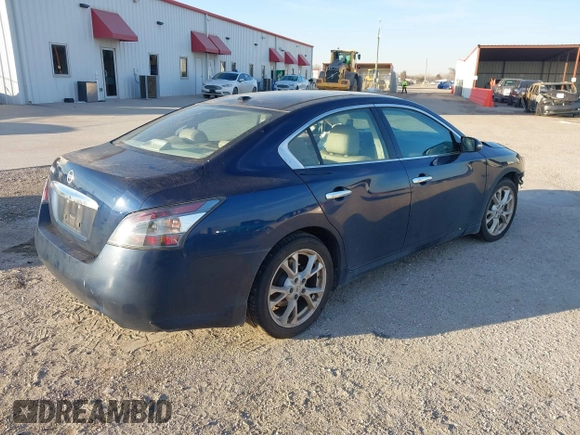2012 Nissan Maxima S with VIN 1N4AA5APXCC848941, listed as a IAAI auction lot 41328588 with 102,079 mi miles and . Bid and sale history available at DreamBid. Image 4.