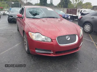 2009 Jaguar XF Luxury with VIN SAJWA05B29HR06975, listed as a IAAI auction lot 41808577 with 195,871 mi miles and . Bid and sale history available at DreamBid. Image 1.
