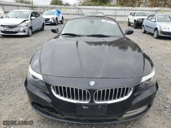 2009 BMW Z4 sDrive35i with VIN WBALM73529E381803, listed as a Copart auction lot 72002354 with NaN miles and Clean Title. Bid and sale history available at carsss.com. Image 5.