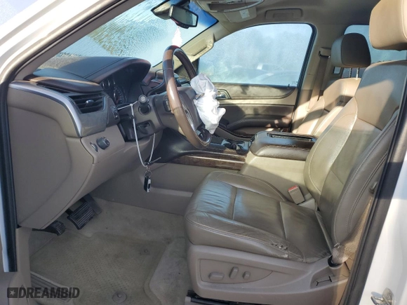 2015 Chevrolet Suburban LT with VIN 1GNSCJKC6FR558394, listed as a Copart auction lot 84620094 with NaN miles and Salvage Title. Bid and sale history available at carsss.com. Image 7.