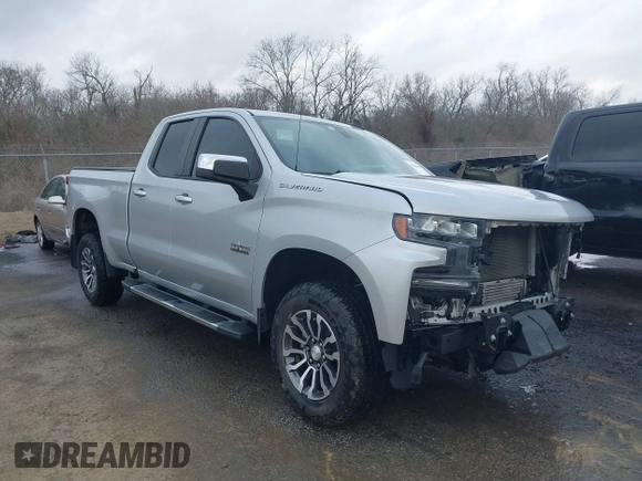 2019 Chevrolet Silverado 1500 LT with VIN 1GCRWCEK8KZ314897, listed as a IAAI auction lot 41546697 with 75,556 mi miles and . Bid and sale history available at DreamBid. Image 1.