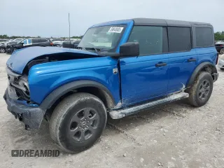 2022 Ford Bronco with VIN 1FMDE5BH0NLB04556, listed as a Copart auction lot 59840685 with 24,959 mi miles and Salvage title. Bid and sale history available at DreamBid. Image 1.