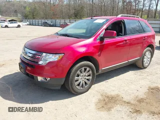 2010 Ford Edge SEL with VIN 2FMDK3JC8ABA73182, listed as a IAAI auction lot 41887666 with 150,818 mi miles. Bid and sale history available at carsss.com. Image 2.
