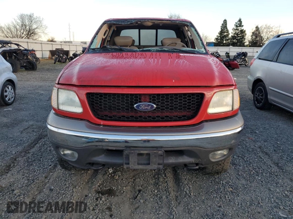 2003 Ford F-150 XLT with VIN 1FTRW08L23KB71801, listed as a Copart auction lot 47212895 with 170,028 mi miles and Salvage Title. Bid and sale history available at carsss.com. Image 5.