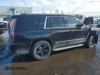 2019 GMC Yukon Denali with VIN 1GKS2CKJ9KR148869, listed as a Copart auction lot 46492895 with 0 mi miles and Salvage Title. Bid and sale history available at carsss.com. Image 3.