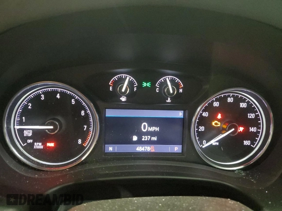 2023 Buick Enclave Essence with VIN 5GAEVAKWXPJ129688, listed as a Copart auction lot 85990464 with 48,478 mi miles and Salvage Title. Bid and sale history available at DreamBid. Image 9.