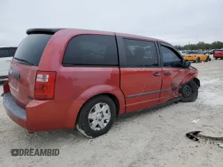 2008 Dodge Grand Caravan SE with VIN 2D8HN44H48R680046, listed as a Copart auction lot 42169125 with 198,035 mi miles and Salvage Title. Bid and sale history available at DreamBid. Image 3.