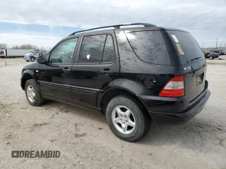2000 Mercedes-Benz M with VIN 4JGAB54E6YA182192, listed as a Copart auction lot 50423405 with 163,539 mi miles and Clean Title. Bid and sale history available at carsss.com. Image 2.