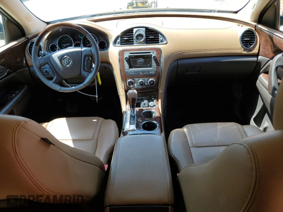 2017 Buick Enclave Leather with VIN 5GAKRBKD9HJ105122, listed as a Copart auction lot 54020875 with 33,457 mi miles and Salvage Title. Bid and sale history available at carsss.com. Image 8.