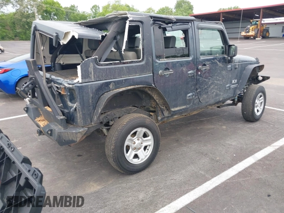 2008 Jeep Wrangler Unlimited X with VIN 1J4GA39178L570624, listed as a IAAI auction lot 42285778 with 189,238 mi miles and . Bid and sale history available at DreamBid. Image 4.