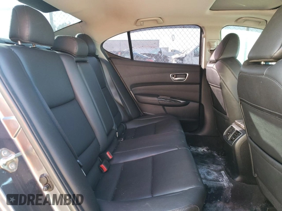 2019 Acura TLX with VIN 19UUB1F32KA010711, listed as a Copart auction lot 41838155 with 0 mi miles and Salvage Title. Bid and sale history available at carsss.com. Image 10.