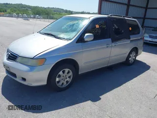 2004 Honda Odyssey EX-L with VIN 5FNRL18064B027350, listed as a IAAI auction lot 42281754 with Not provided miles and . Bid and sale history available at DreamBid. Image 2.