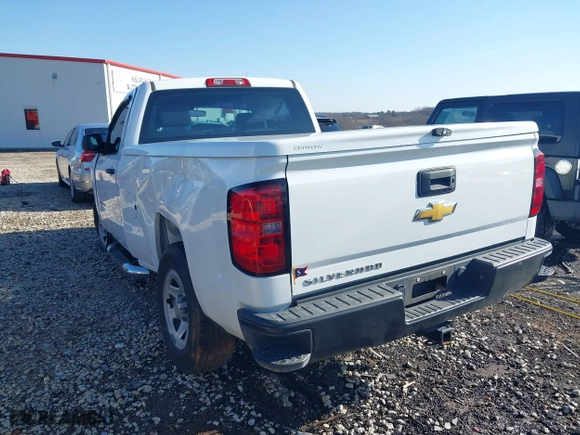 2014 Chevrolet Silverado 1500 Work Truck with VIN 1GCNCPEH6EZ402645, listed as a IAAI auction lot 41128074 with 45,953 mi miles. Bid and sale history available at carsss.com. Image 3.