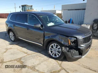 2022 Kia Telluride LX z VIN 5XYP24HC4NG280943, wystawiony jako Copart lot #87219584 z przebiegiem 50 369 mil mil oraz Szkoda całkowita • Salvage title. Historia ofert i sprzedaży dostępna na DreamBid. Obrazek 4.